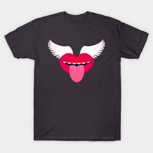 Kissy Red Lips T-Shirt